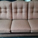 Revamp 3r brown pattern sofa